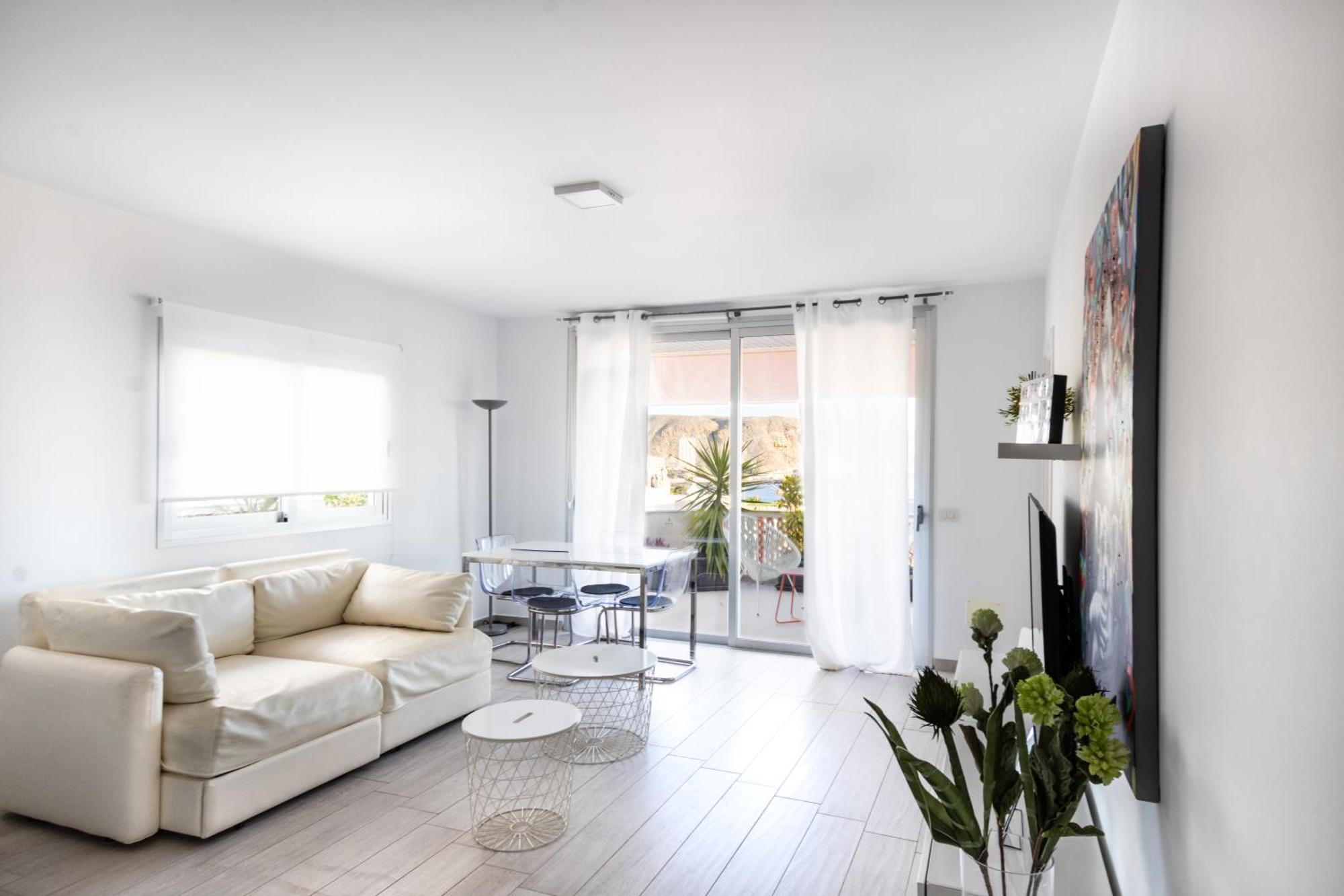The White Heart House - Attic Sea View Apartment Los Cristianos  Luaran gambar