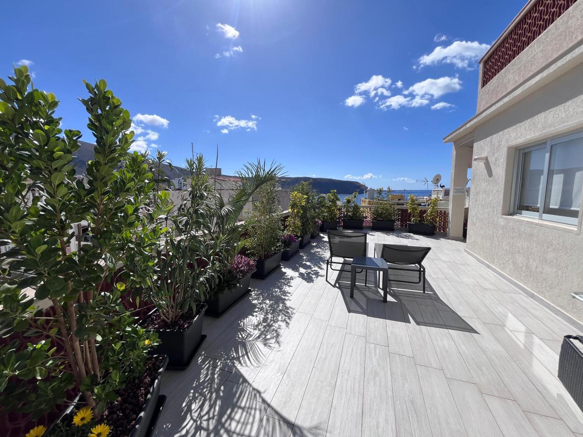 The White Heart House - Attic Sea View Apartment Los Cristianos  Luaran gambar