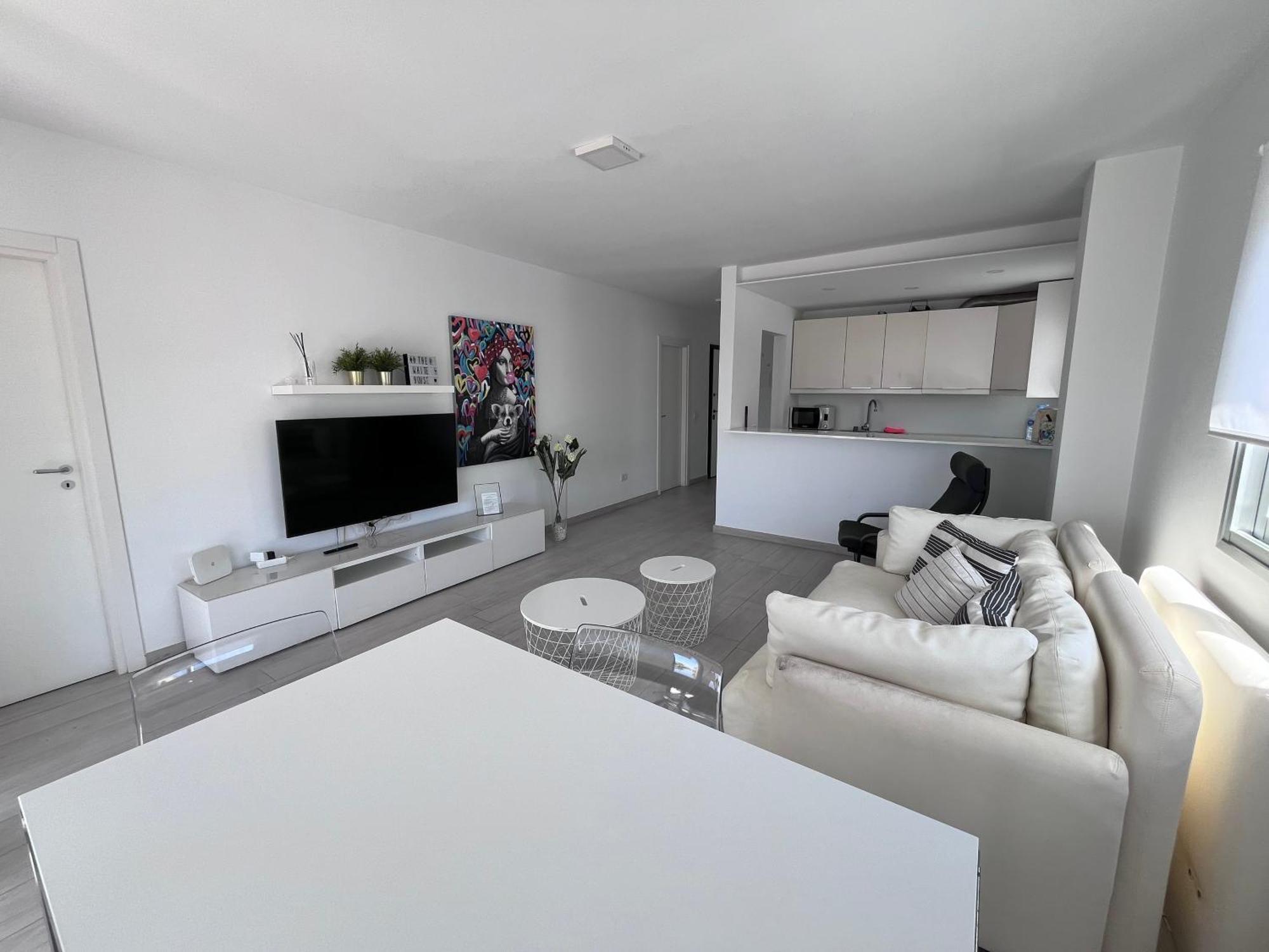 The White Heart House - Attic Sea View Apartment Los Cristianos  Luaran gambar