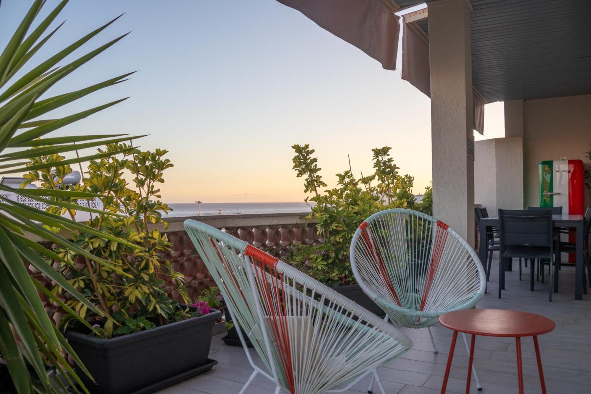 The White Heart House - Attic Sea View Apartment Los Cristianos  Luaran gambar